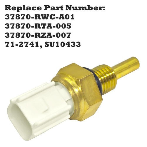 Coolant Temperature Sensor 37870-RWC-A01 Compatible For Honda Civic 2007-2015 - Picture 9 of 14