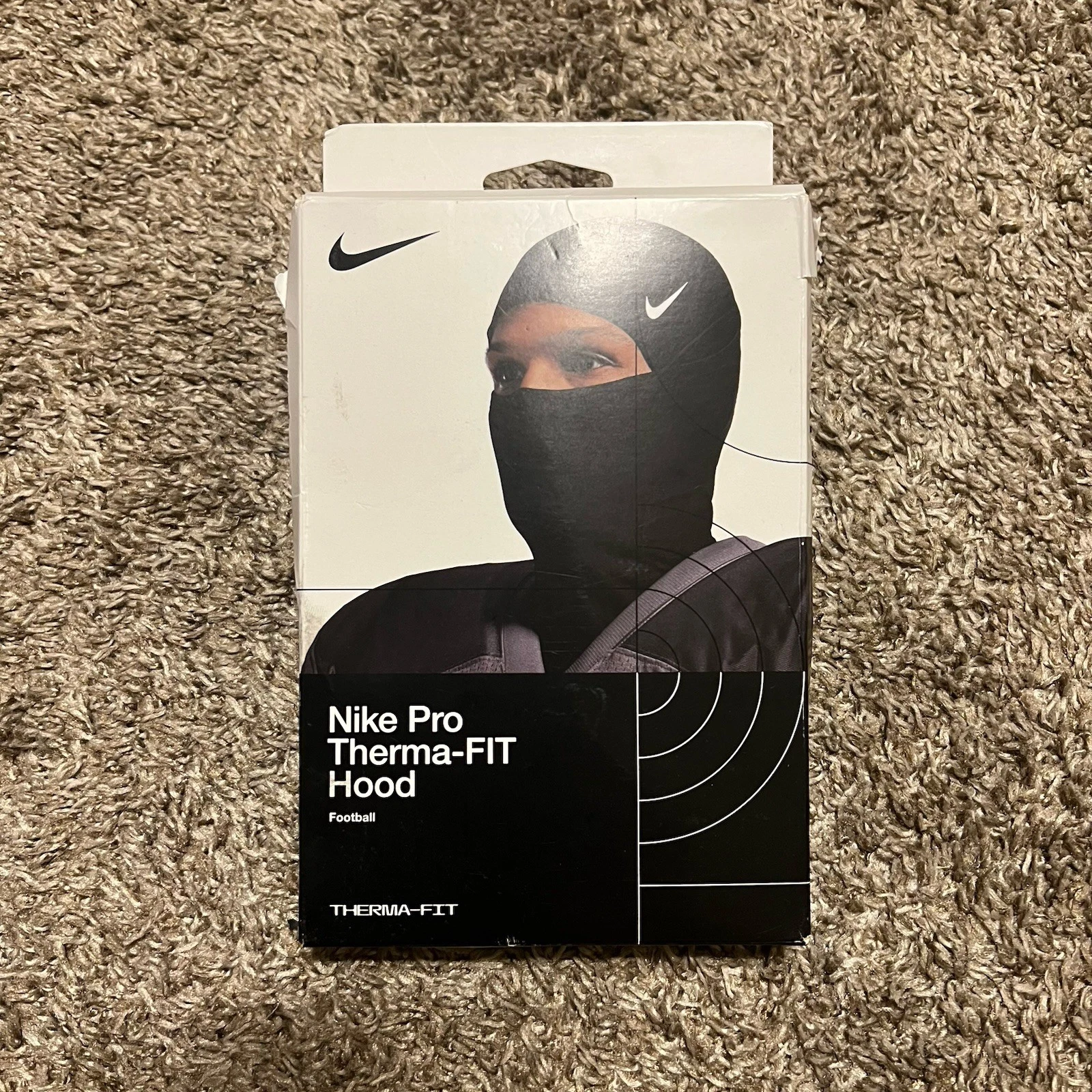 NEW Nike Pro Therma-Fit Hyperwarm Hood Ski Mask Black Shiesty SHIPS TODAY