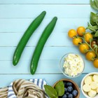 18 Pcs  Emulation Cucumber Models Simulation Vegetable Models Photo Props