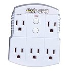 Morris Products 5 Outlet GFCI Shock Buster – GFCI Protected, Converts Outlets 