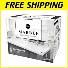 DIY Carrara White Countertop Paint - Glossy Finish