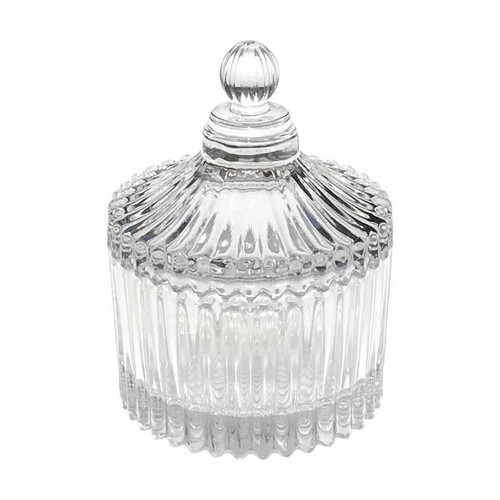 Transparent Glass Candy Jar Creative Candy Bowl With Lids For Home Wedding - Picture 21 of 31