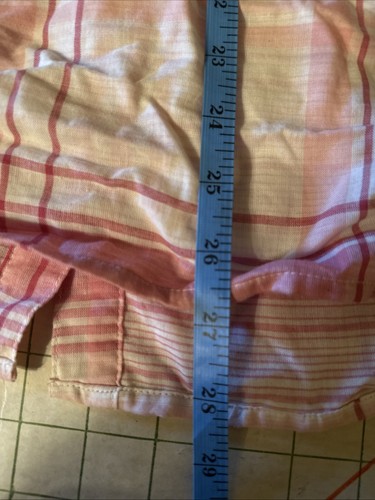 Style&co. Chemise femme manches longues boutonnée pression Lena rose à carreaux taille XL - Photo 8/8
