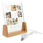  Desk LED Night Light Mother's Day Themed Desk Lamp Bedside Table Lamp Decor