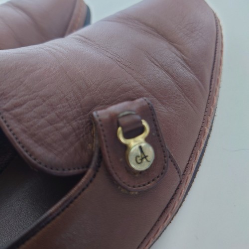 Amalfi by Rangoni Castoro Brown Leather Loafers Italy EU 37 AU 6.5 US 6.5 UK 4.5 - Bild 12 von 15