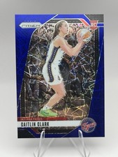 2024 Panini Prizm WNBA - Caitlin Clark #22 Blue Velocity Prizm (RC)