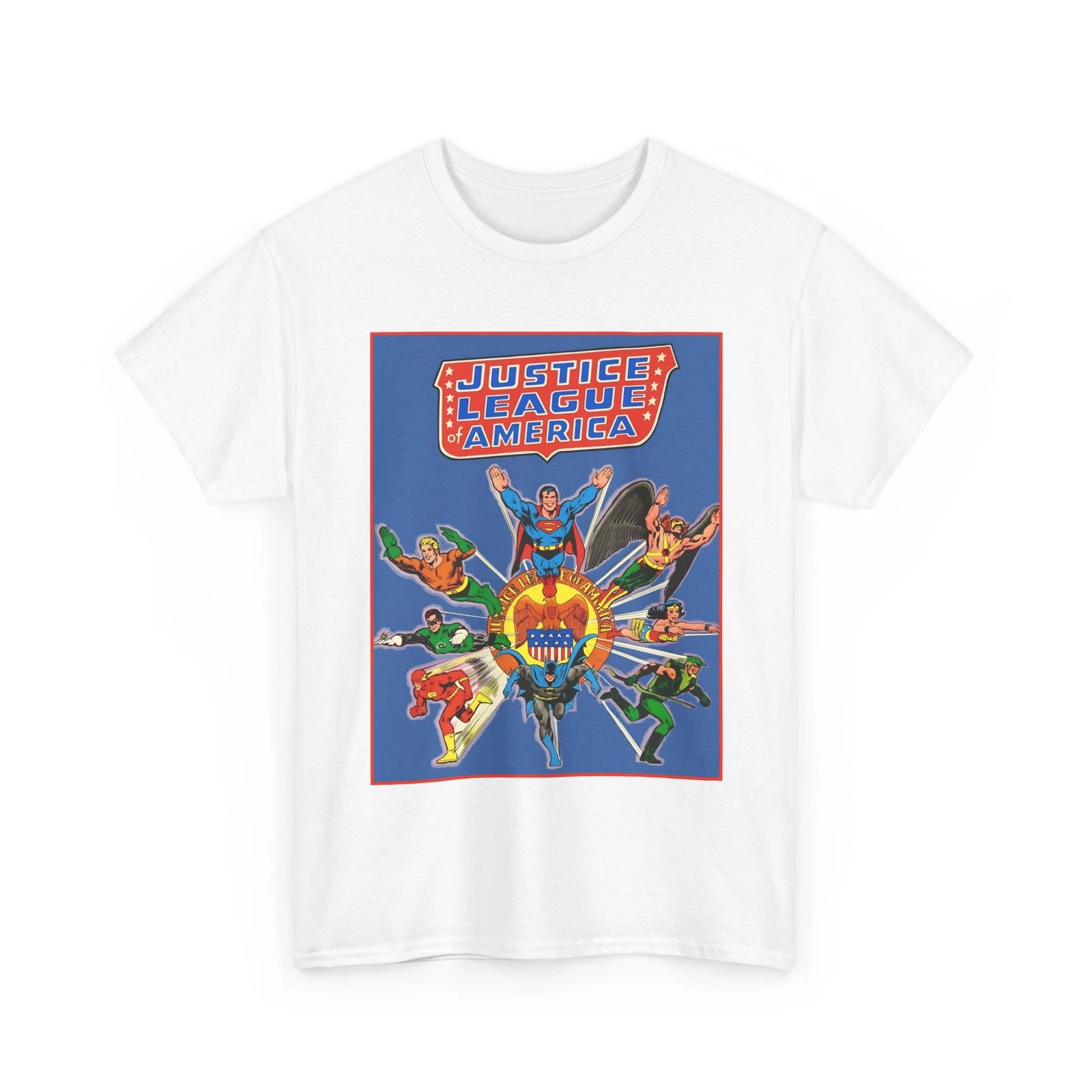 Justice League Treasury Edition T-Shirt - Superman, Batman, Flash - DC Comics