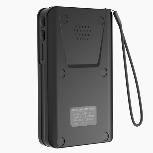 Radio Digitale Portatile DAB-FM Lettore MP3 Display LCD Micro USB - Foto 5 di 5