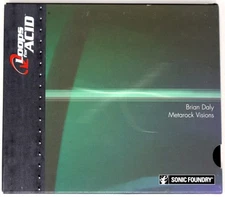 Sonic Foundry Metarock Visions Loops For Acid Sample/Sound Library/Sampling CD