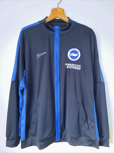 Giacca Brighton and Hove Albion Home Track 23/25 XL vestibilità slim ottime condizioni. Marina Militare - Foto 2 di 11