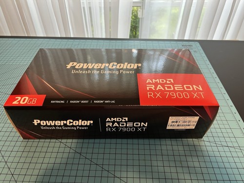 Carte graphique PowerColor AMD Radeon RX 7900 XT 20 Go GDDR6 LIVRAISON RAPIDE AUX ÉTATS-UNIS !
