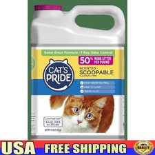 Flushable Clumping Cat Litter Lightweight Odor Control Low Dust Fresh Scent 12lb 1.34 per pound
