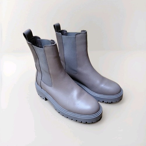 Marc O‘Polo Phia 2A - Damen-Chelsea Boots -Taupe/ Beige- Gr. 39 - Neu - Bild 3 von 8