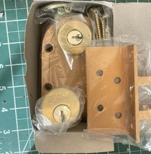 Ilco Both Sides Rim Lock Locksmith Maintenance Jimmy Proof Double Sided Deadbolt