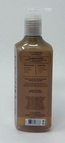 3 NEW BATH & BODY WORKS WARM VANILLA SUGAR CLEANSING GEL HAND SOAP WASH PUMP 8OZ - Picture 4 of 5