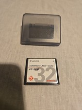 Canon Compactflash Card FC-32M 32MB Memory w/ Plastic Case