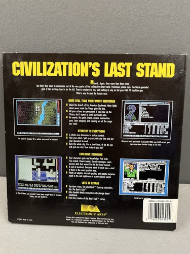 Wasteland Apple II 64K Series Electronic Arts 1988 Interplay Productions - Picture 13 of 18