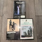 Lot 3 Fleetwood Mac Stevie Nicks Cassettes - Greatest Hits, Rumours, Bella Donna