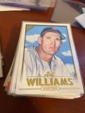 Ted Williams 2018 Topps Gallery #163 SP Masters Boston Red Sox HOF