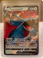 Salamence V 143/189 Swsh03: Darkness Ablaze Holo