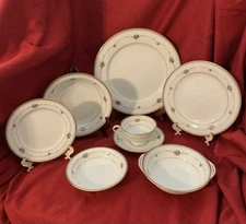 NORITAKE FINE CHINA JOANNE 6466-8 Pc Place Setting-Quantity Available EXQUISITE