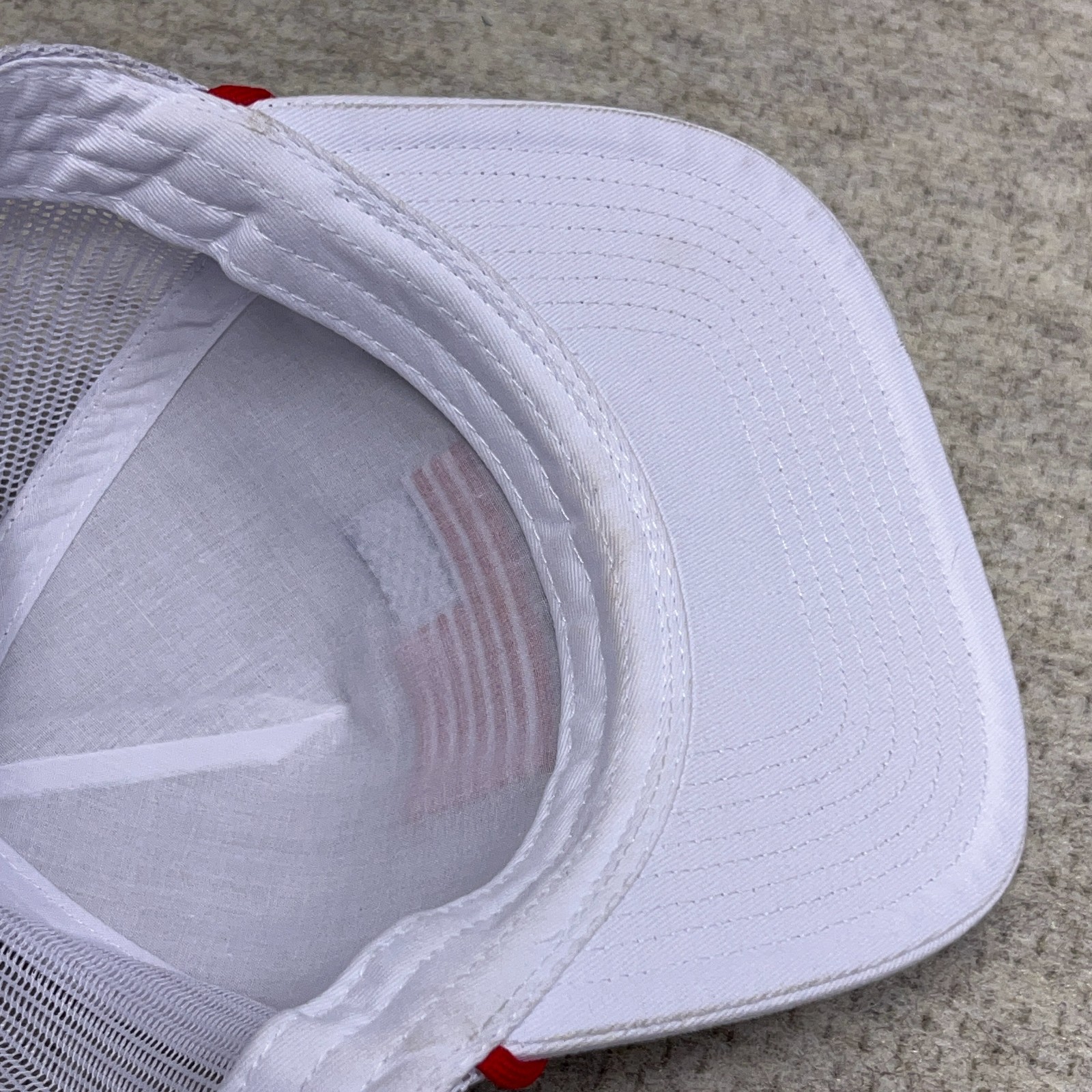 Southern String Hat Cap Snapback Trucker White Re… - image 6