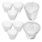  1 Set Glass Tea Cups Tea Brewing Kit Tea Serving Teacups Glass Teaware Tea