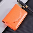 1PC Business Holder Einfacher PU Portable Business Case Name Holder Case