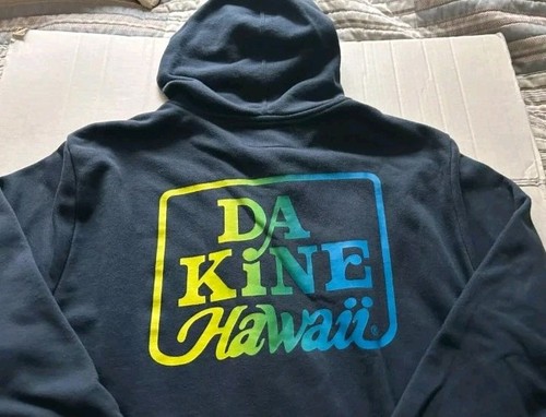Dakine Hawaii Surfboards Herren Hoodie Large XL Surf Zip Surfer Blau Sweatshirt - Bild 12 von 17