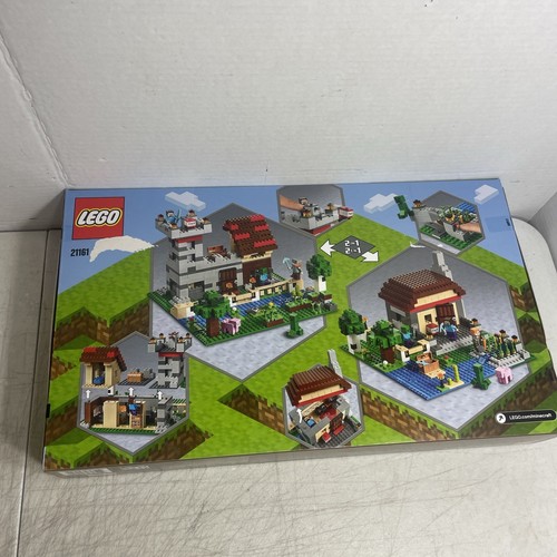 LEGO Minecraft The Crafting Box 3.0 21161 NEW SEALED Box - Retired! - Picture 2 of 8
