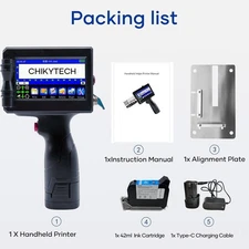 Handheld Inkjet Printer, 4.3" Touch Screen, 600 dpi, $289 MSRP