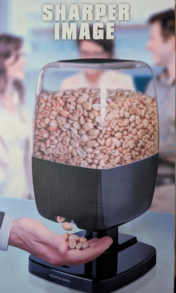 THE SHARPER IMAGE MOTION ACTIVATED CANDY DISPENSER M&M’s PEANUTS Home Office - Image 4 of 4