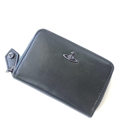 New Vivienne Westwood Copper Coin Case Multi Mini Wallet Green - Picture 3 of 10