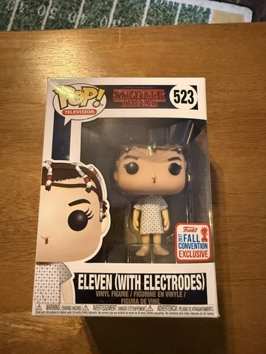 Funko Pop Stranger Things Eleven with Electrodes #523 2017 NYCC Fall Exclusive
