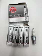 (QTY 4) NGK ZGR5A 5077 V-Power Spark Plug for 1993 BMW 325i
