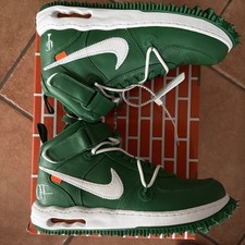 Off-White x Nike Air Force 1 Mid Pine Green