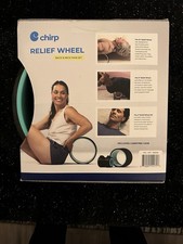Chirp Foam Roller Set for Back  Neck Pain, Deep Tissue, Firm, 3 Wheels  Case
