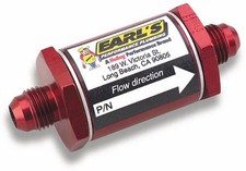 Earl's Performance Plumbing 230210ERL - In-Line Screen Type Fuel Filter