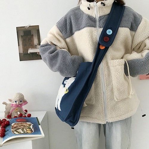 Frauen UmhäNgetasche  Stickerei Baumwolltuch UmhäNgetaschen Groß8298 - Bild 6 von 7