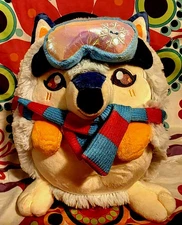 Squishable Squish Lodge Mini Squishable Wolf Winter 2024 Limited Edition NWT