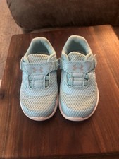 Under Armor Baby Toddler Blue No Laces Athletic Shoes Size 6
