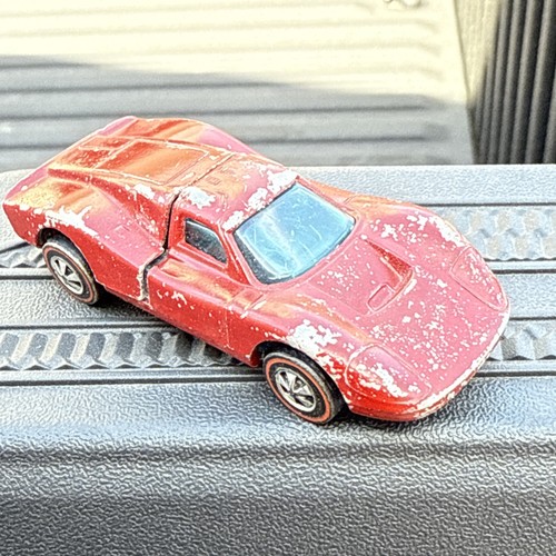1968 Hot Wheels Redline FORD MK IV Red Hong Kong - Picture 7 of 15