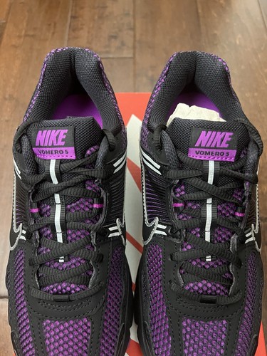 Nike Zoom Vomero 5 Vivid Purple Silver Black FB9149-500 Mens Sneakers Size 6 New - Bild 4 von 9