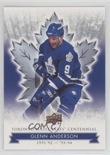 2017 Upper Deck Toronto Maple Leafs Centennial Glenn Anderson #7 HOF 1x1
