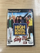 Disney High School Musical: Sing It (Sony PlayStation 2, 2007) PS2 CIB