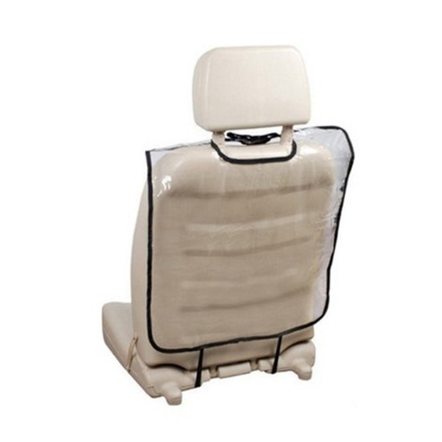 2 Piezas Almohadilla de Protección de Asiento Coche Alfombrilla Protector de Respaldo Cubierta Transparente - Imagen 10 de 11