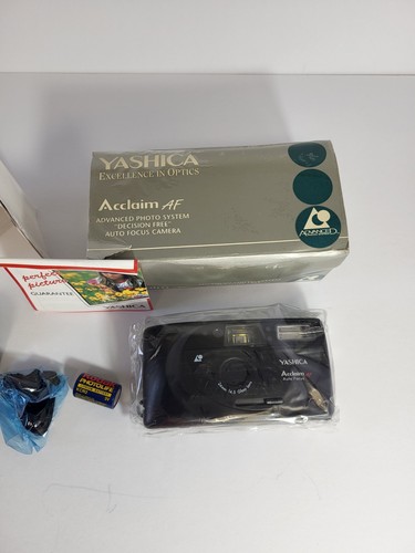 Yashica Acclaim AF Auto Focus Camera Vintage Point Shoot New in Box - Picture 3 of 13