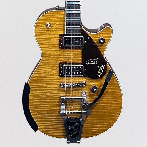 Gretsch G6134TFM-NH Nigel Hendroff Signature Penguin Electric Guitar - Amber