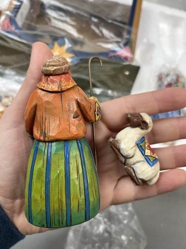 2004 Jim Shore Heartwood Creek 10-teiliges Krippenset in Schachtel - Bild 12 von 24