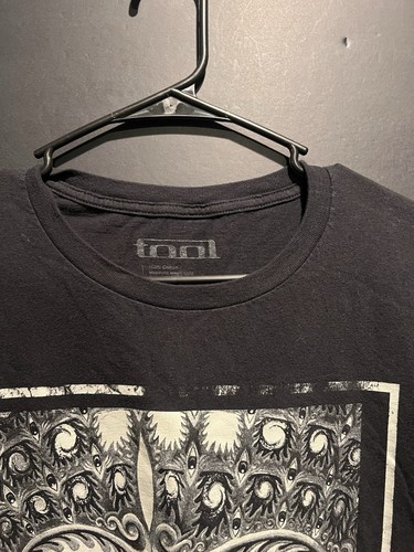 CAMISETA TOOL BAND TALLA XL 10000 DAYS TOUR 2006 LOS ANGELES GRUNGE ALT ROCK NEGRA Y2K - Imagen 6 de 11